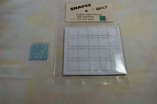 104 PAPER SQUARES 3/4 inch sides