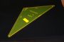 10 INCH SIDE 120 DEGREE TRIANGLE ACRYLIC TEMPLATE