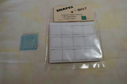 120 PAPER SQUARES 1 inch sides