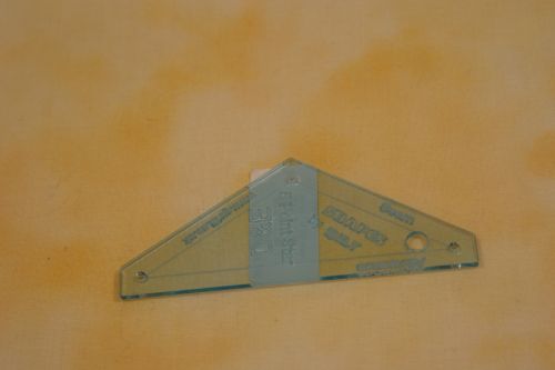 5 POINT STAR ACRYLIC TEMPLATE SETTING TRIANGLE D