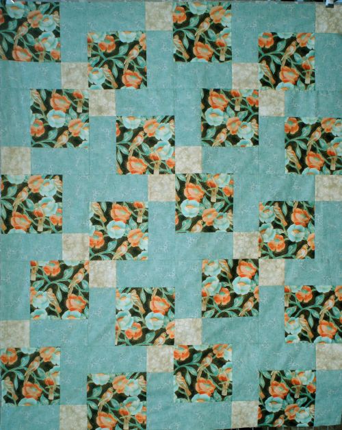 EXOTIC BIRDS LIGHT QUILT KIT