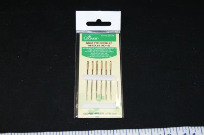 GOLD EYE CHENILLE NEEDLES BY CLOVER size 18