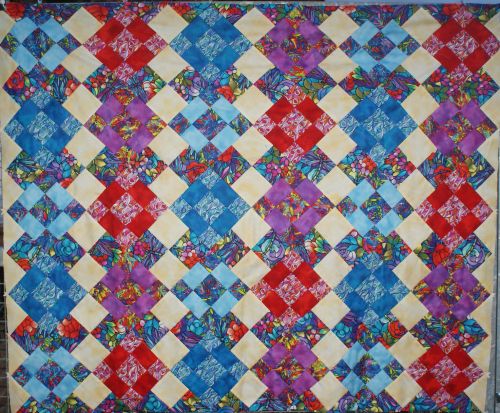 CLEAR CUTS BRIGHT QUILT KIT