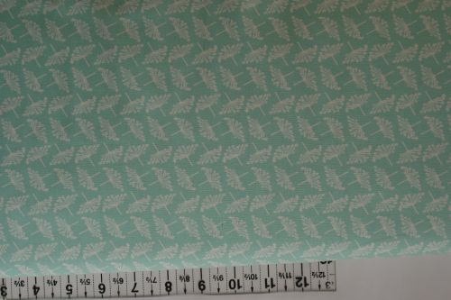 SPRINGTIME DESIGN 3 TURQUOISE by FABRIC FREEDOM