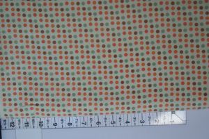 FABRIC FREEDOM F8100/02 - CREAM MULTI DOTS