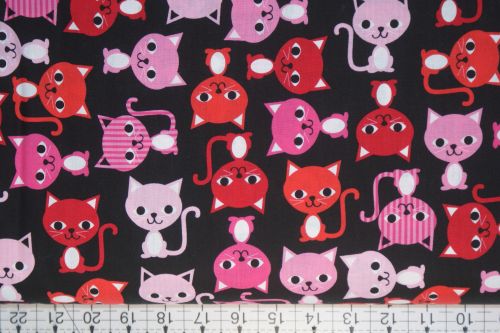 RK11508182 URBAN ZOOLOGY PINK CATS