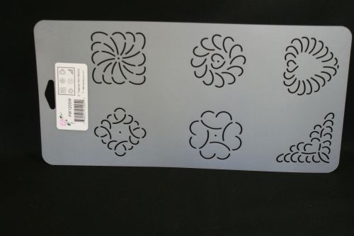 QUILTING STENCIL 2" FEATHER MINI BLOCKS