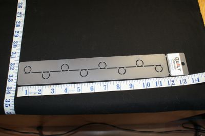 2in x 12in SASHING STENCIL LINE OF BOBBLES