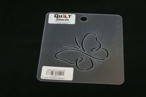 QUILTING STENCIL 3 inch BUTTERFLY