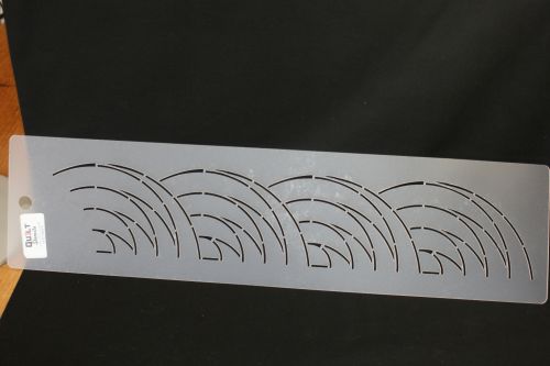 QUILTING STENCIL661 DECREASING ARCS