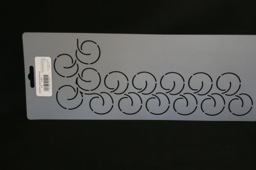 QUILTING STENCIL Leap Frog Border with corner